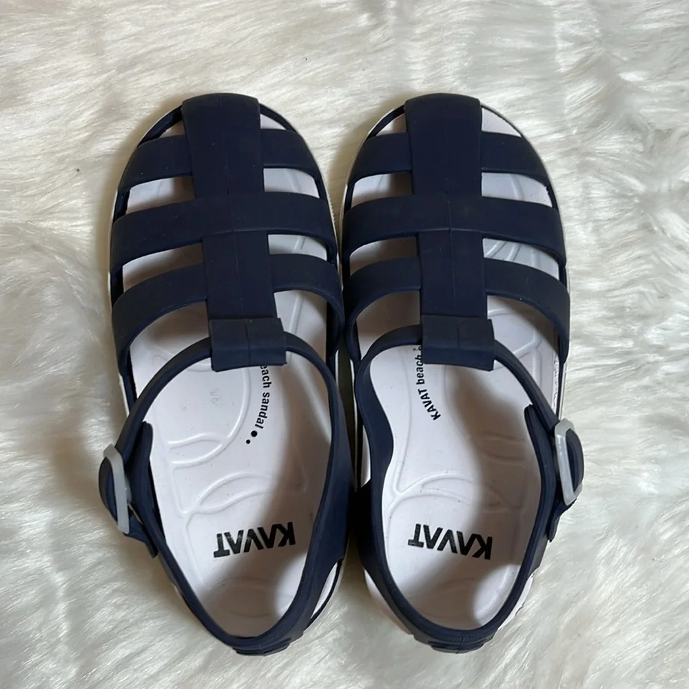 Kavat Sand WP Blue Beach Summer Snap Closure Sandal